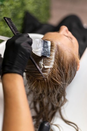 Salon de coiffure L'Hair des Halles Colorations