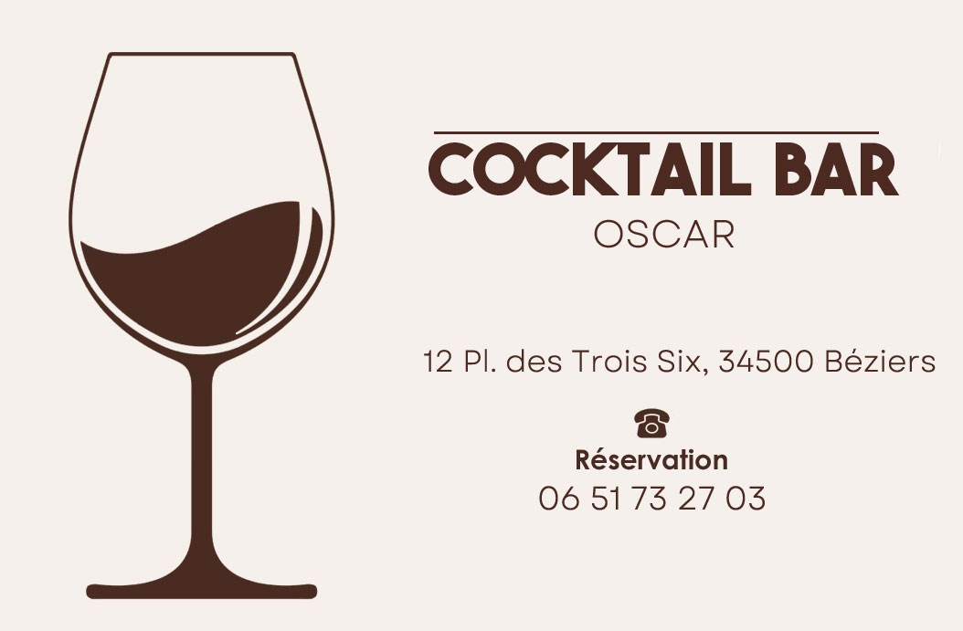 Oscar Bar à cocktail centre ville Béziers