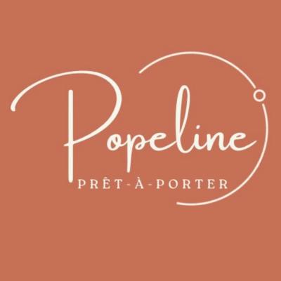 Logo Popeline prêt à porter centre ville  Béziers